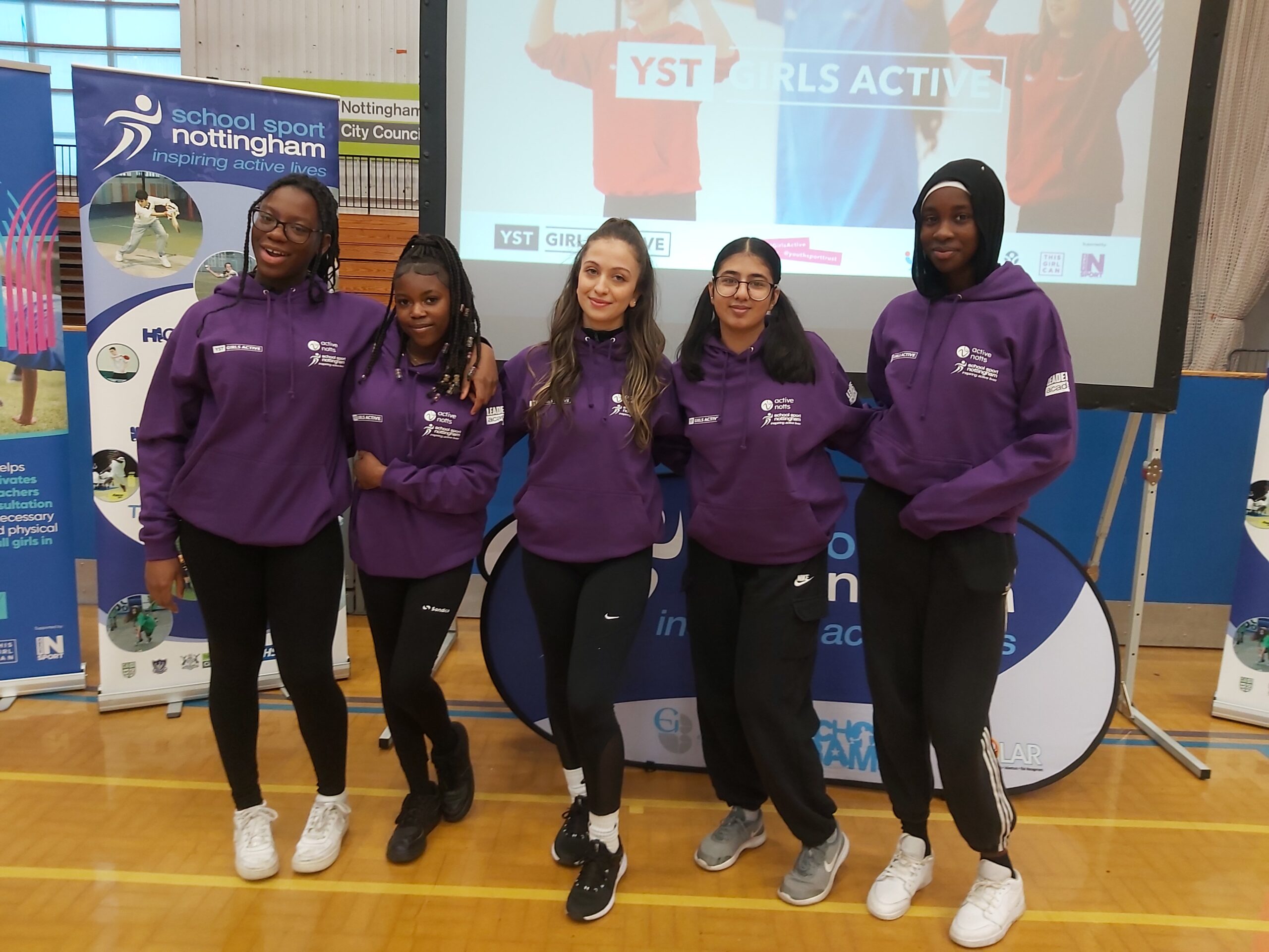 Girls from City schools take part in leadership event to enable them to inspire others to be more active