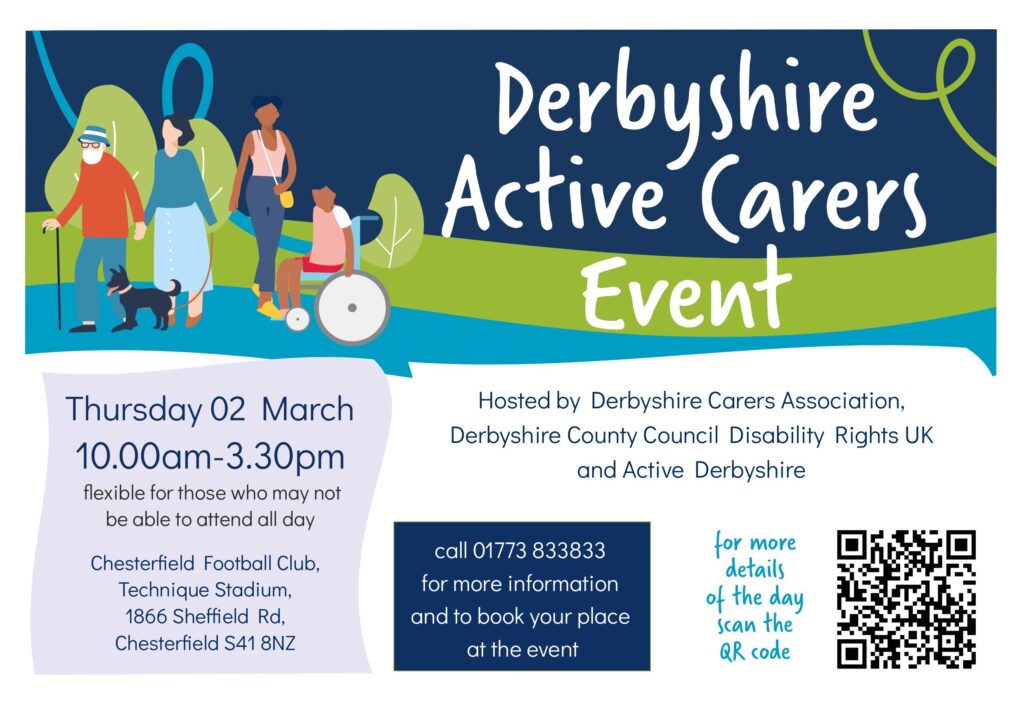 Derbyshire Active Carers Event Resources