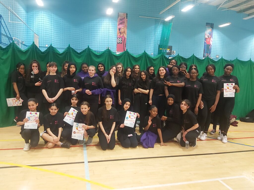 Young leaders help to lead and shape their own Girls Active School Games event