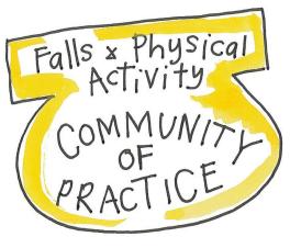 Falls & physical activity community of practice logo