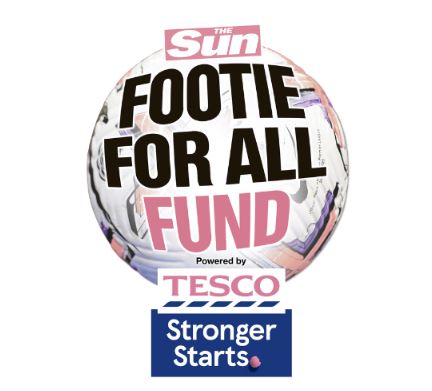 Tesco and The Sun Offer 150 One-off Grants Through the Footie for All Fund