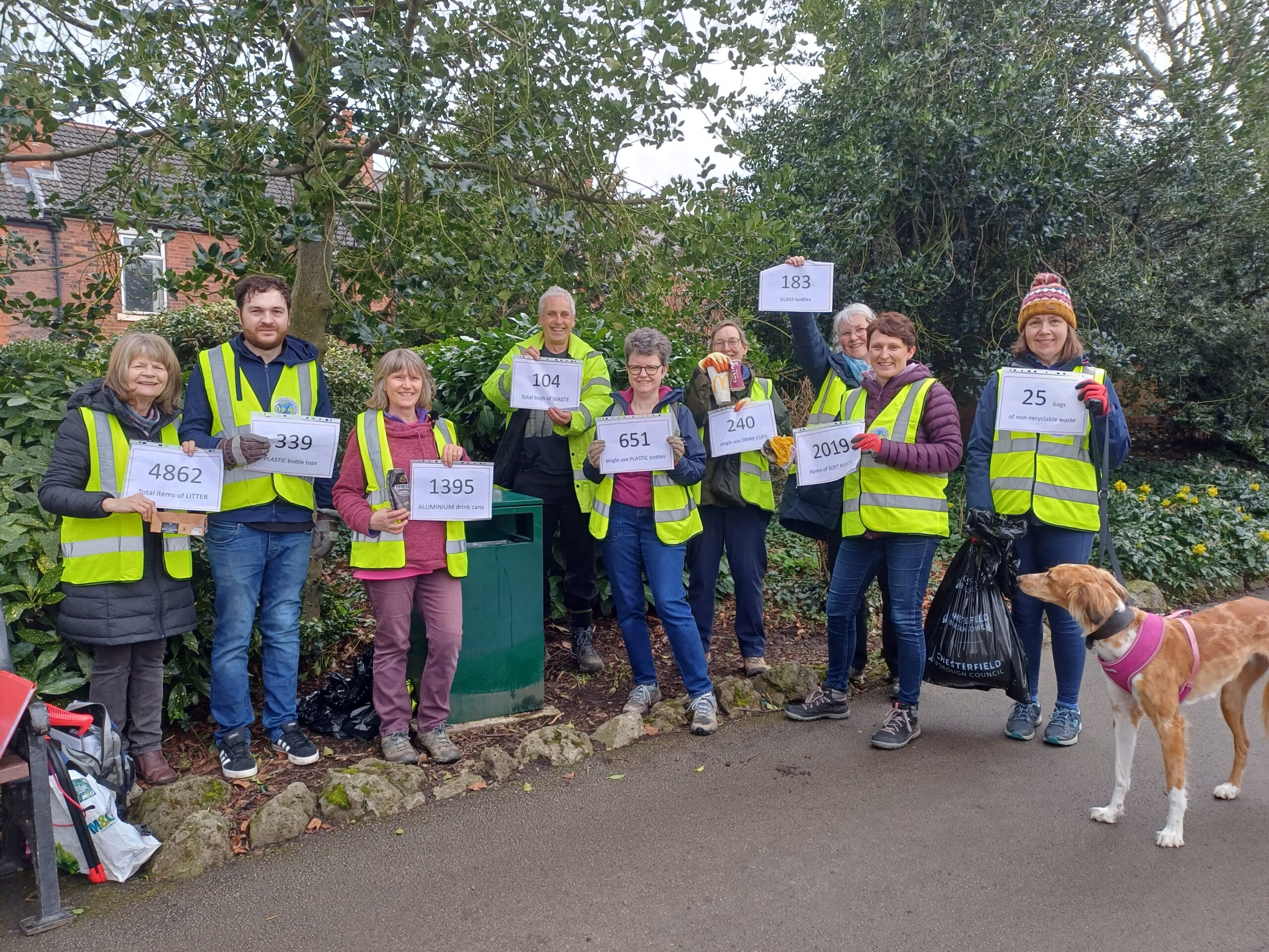 LitterSorters: Walking with a purpose