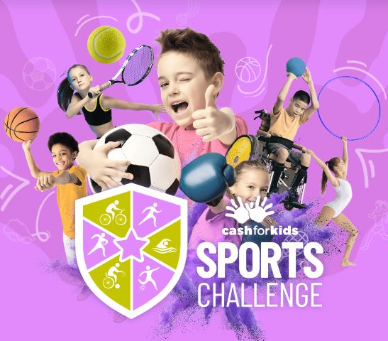 Cash for Kids – Sports Challenge Now Open