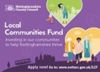 Nottinghamshire County Council Local Community Fund