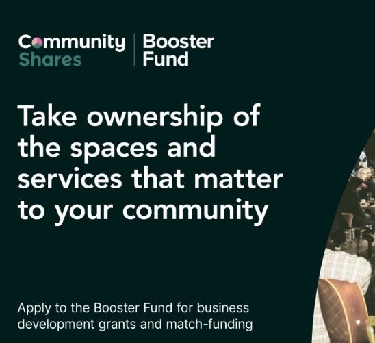 Community Shares Booster Fund to Close in Early 2025