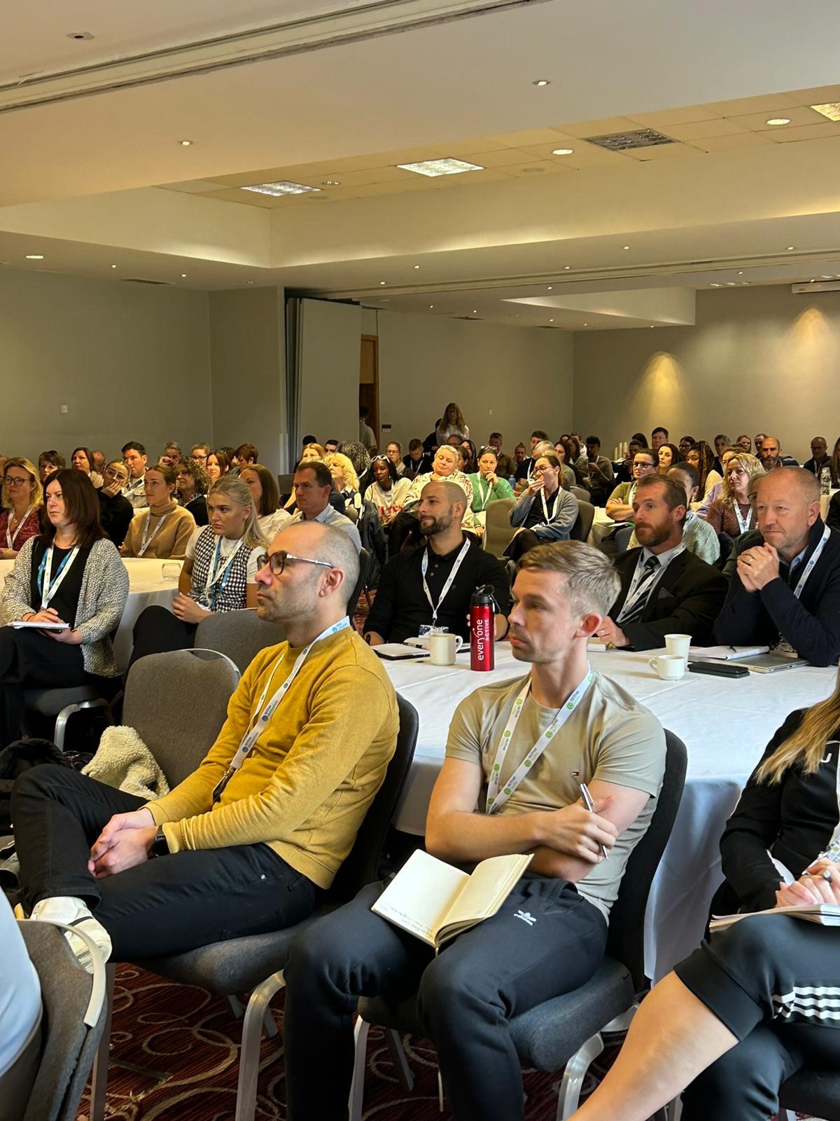 Audience listening to the panel at the APT Making our Move Conference