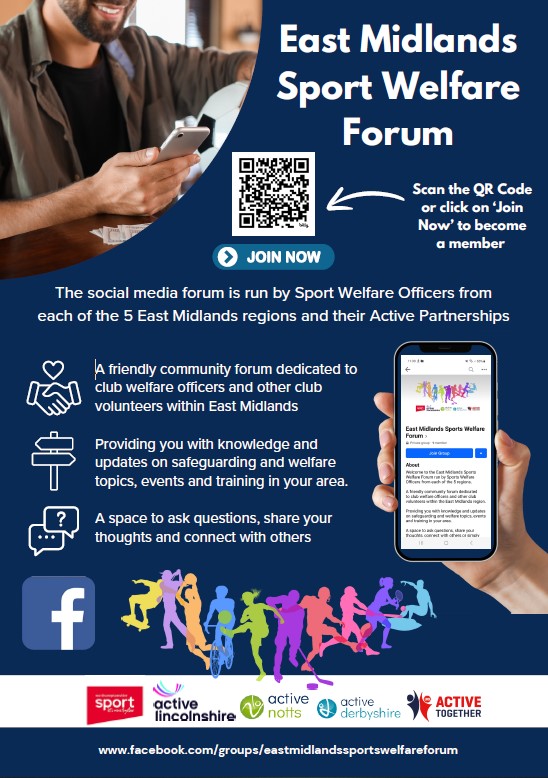 Sport Welfare Forum flyer, details in news story.