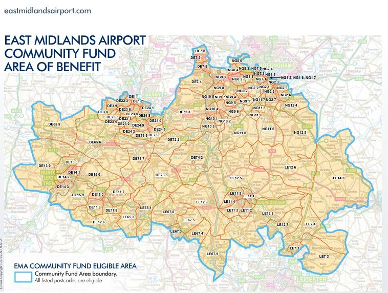 Community Grants for Projects in the Catchment of East Midlands Airport