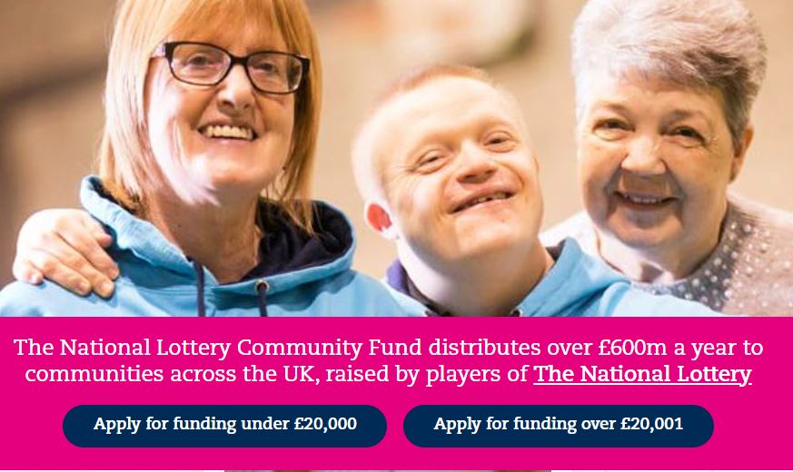 Meet the Funder: The National Lottery Community Fund – South Derbyshire – 17th June
