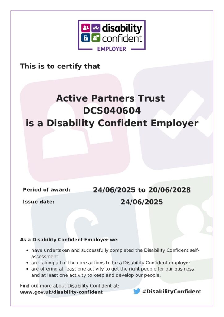Disability confident badge