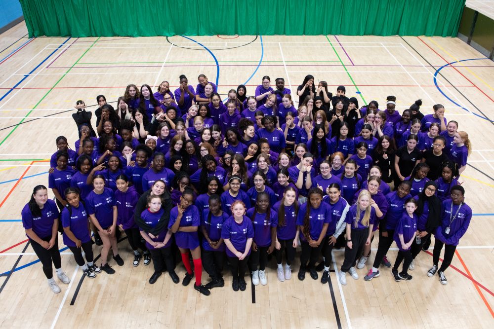 Girls Active School Games Celebration Day co-designed by Girls Active Leaders