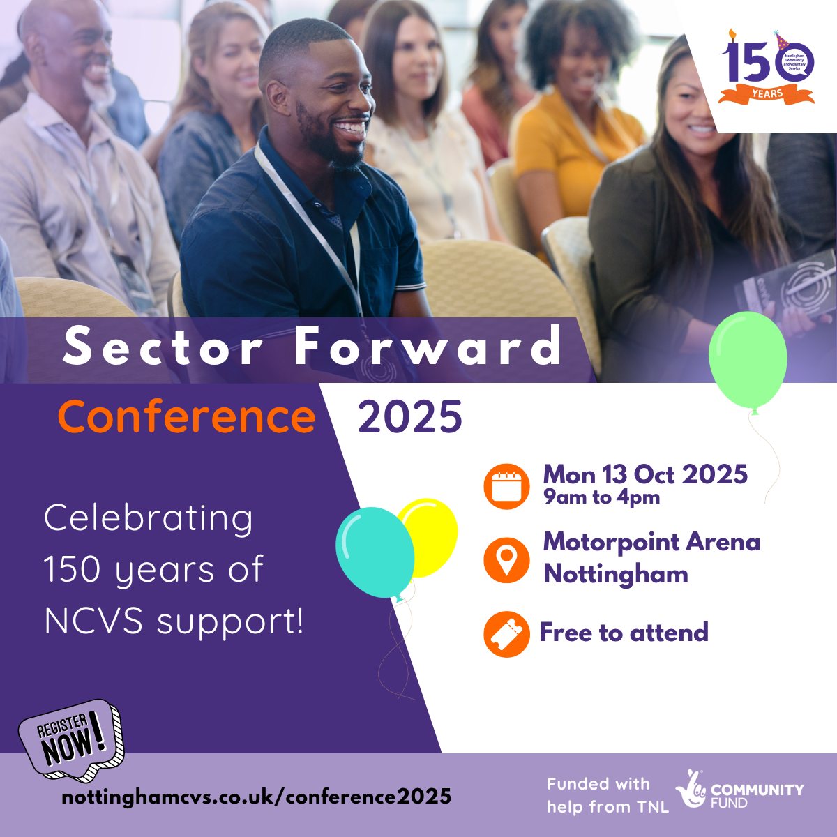 FREE VCSE Conference in Nottingham: Sector Forward