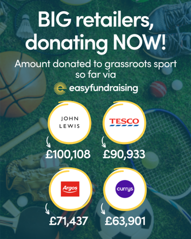 easyfundraising – Argos, John Lewis and More are Donating to Groups Like Yours