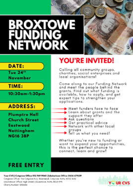 Free Funding Network – Eastwood